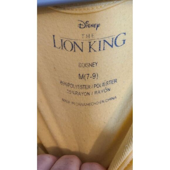 Disney Movie T Shirt The Lion King‎ - Hakuna Matata - Size Medium ( 7-9) - Picture 3 of 3